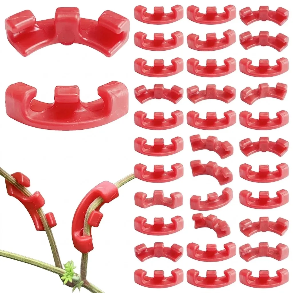 High Quality 10-100pcs 90 Degree Plant Bender LST Clips for Low Stress Training Gardening Accessories Flexible Plastic Branch