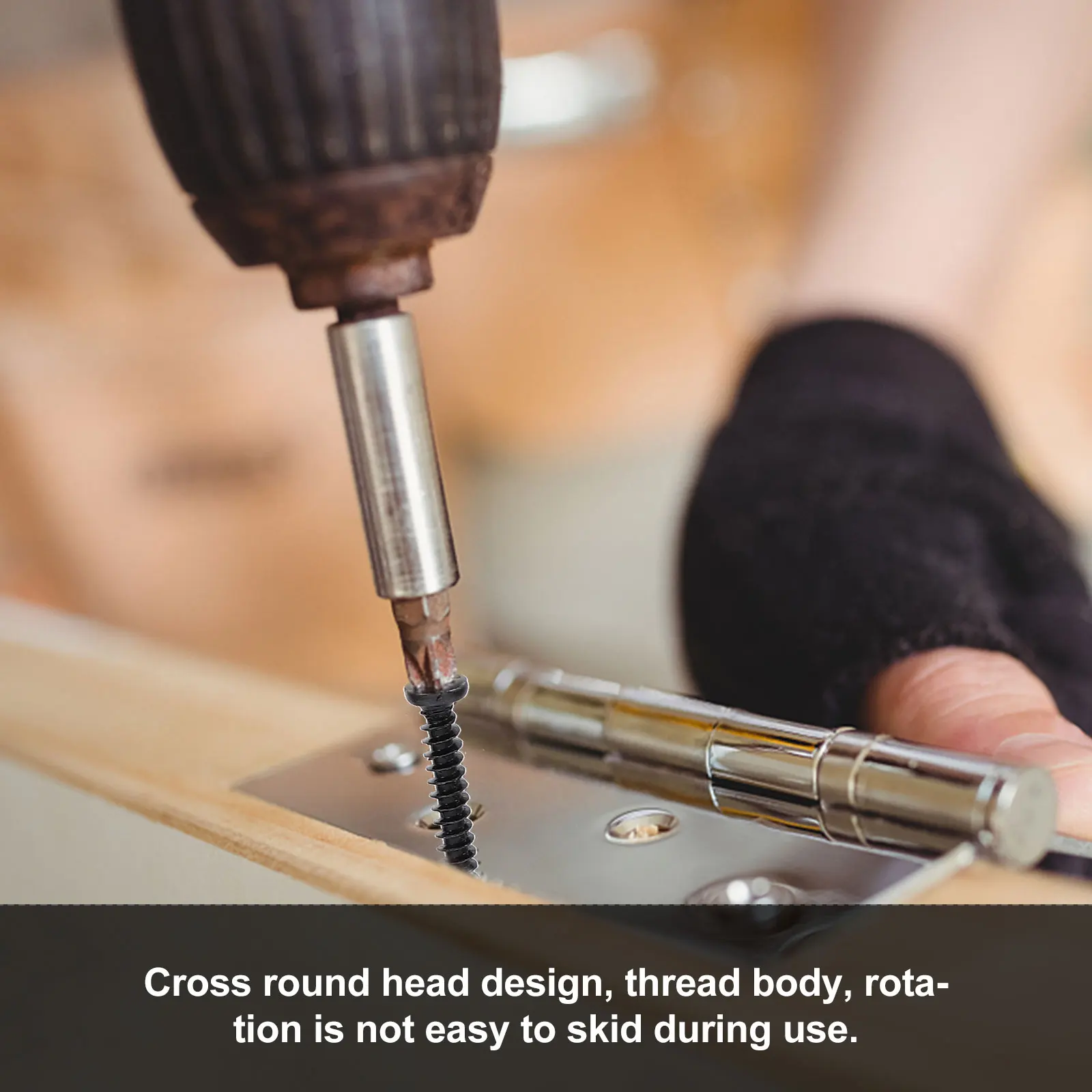 

450pcs Screw Assortment Set Self Tapping Screws Kit Carbon Steel Fasteners For Diy Automotive Repair Pan Head Cross Screws