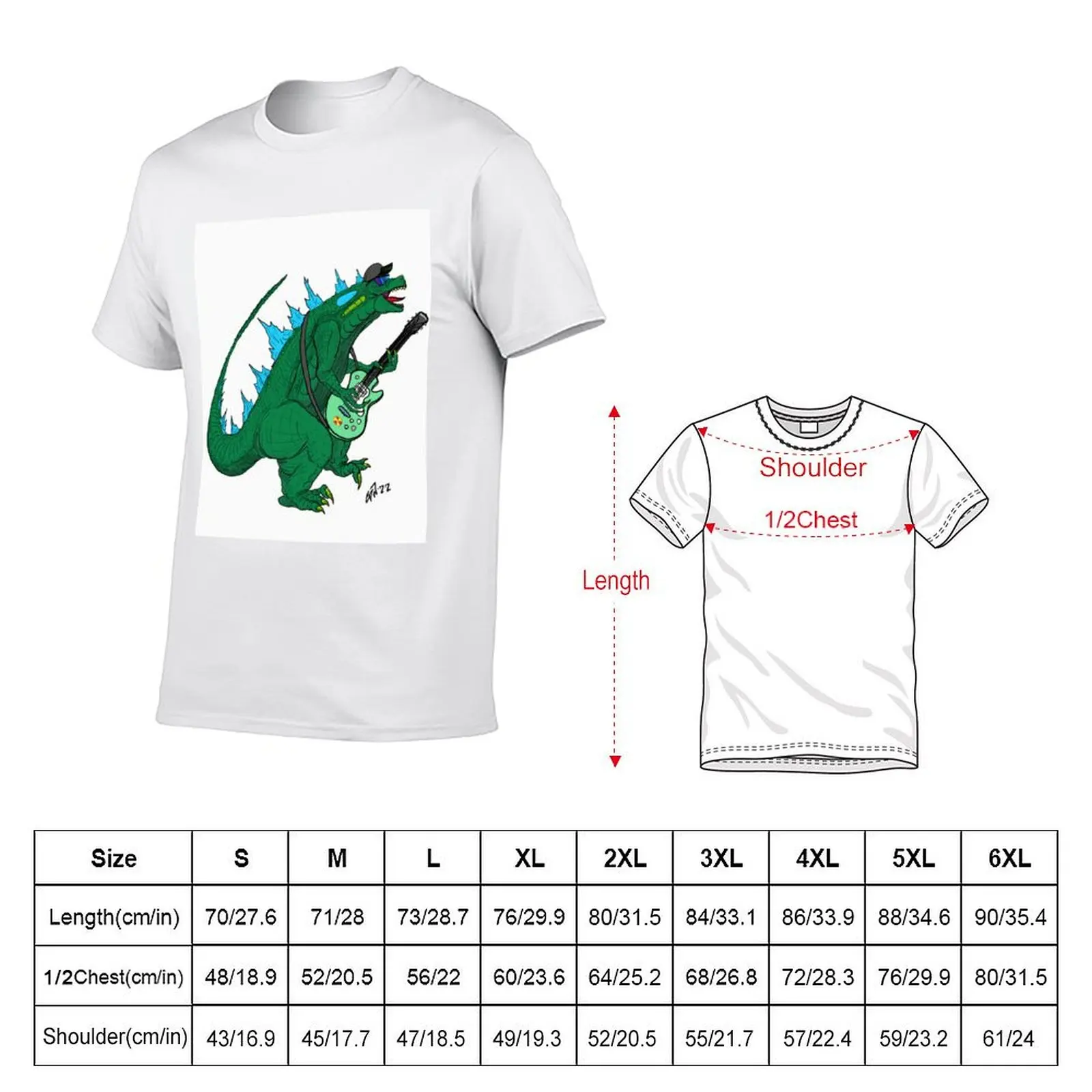 Atomic Thunder Lizard Shreds! T-Shirt High Quality Durable T-Shirt