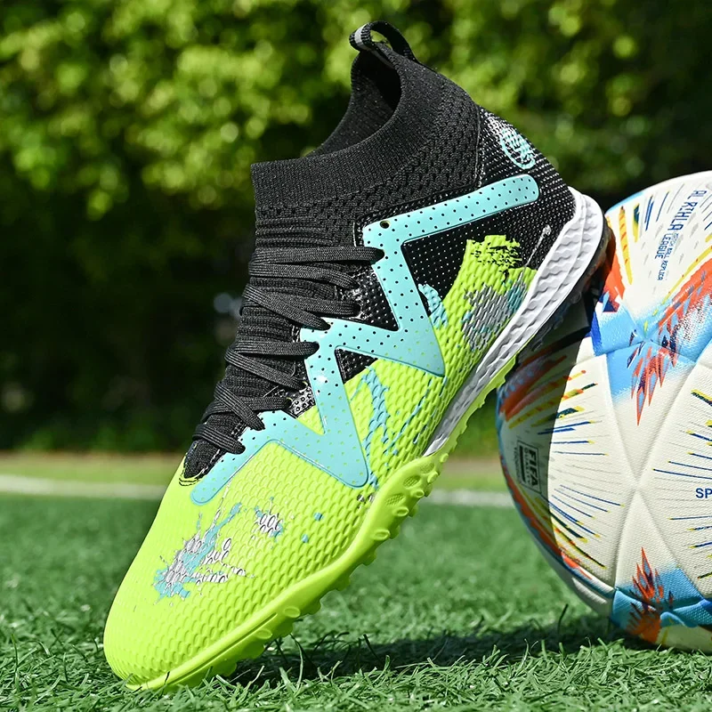 

Quality Futsal Soccer Shoes Cleats Neymar NEW Football Boots Non-slip Sociaty Chuteira Campo Futsal Training Sneakers Wholesale