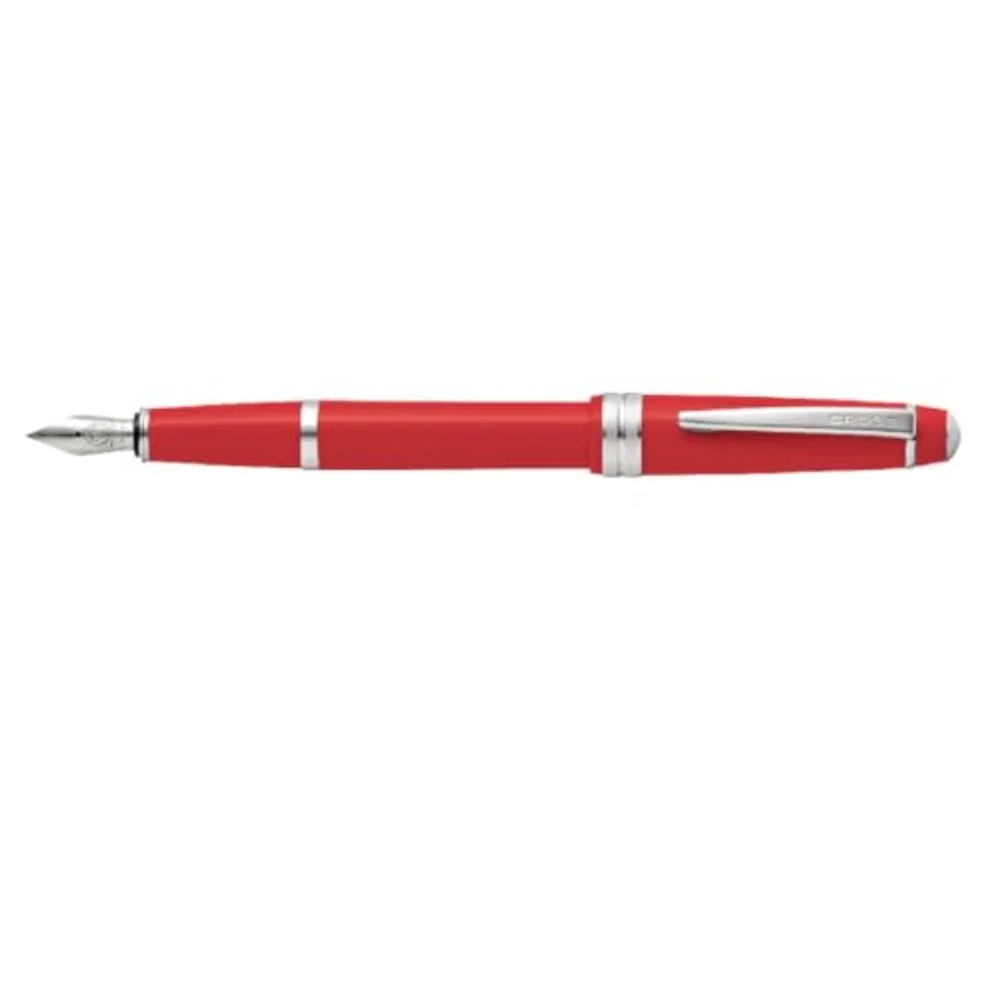 

Bailey Light Red Lacquer Fine Nib Fountain Pen - Professional Pen for Effortless Writing - Journaling Note-Taking and More - Bl