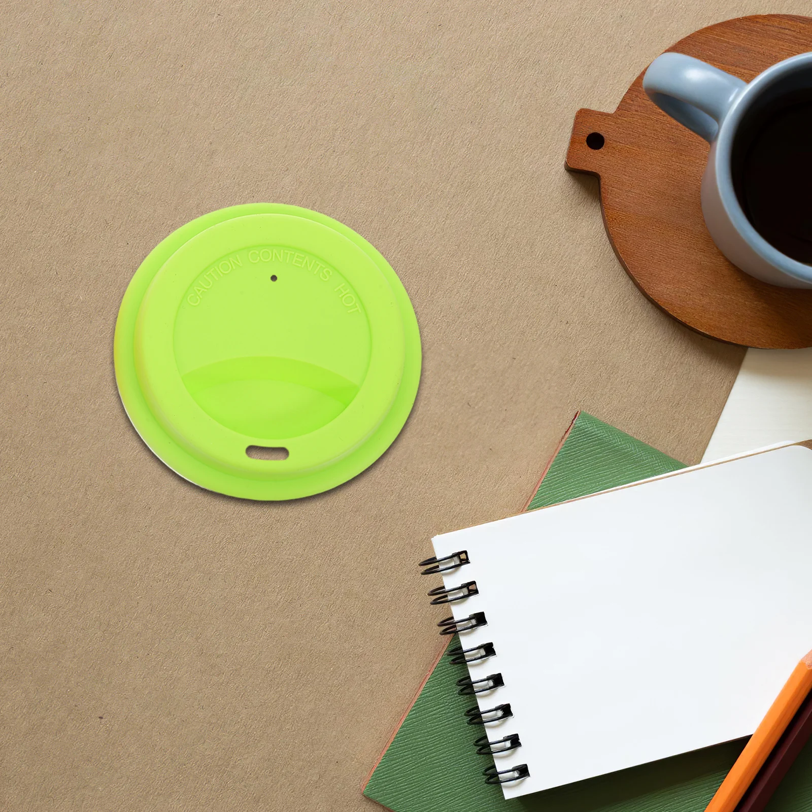 

6Pcs Silicone Cup Cover Leak-Proof Heat Resistant for Coffee Tea Wine Glasses Universal Fit 95Mm Diameter Bpa-Free