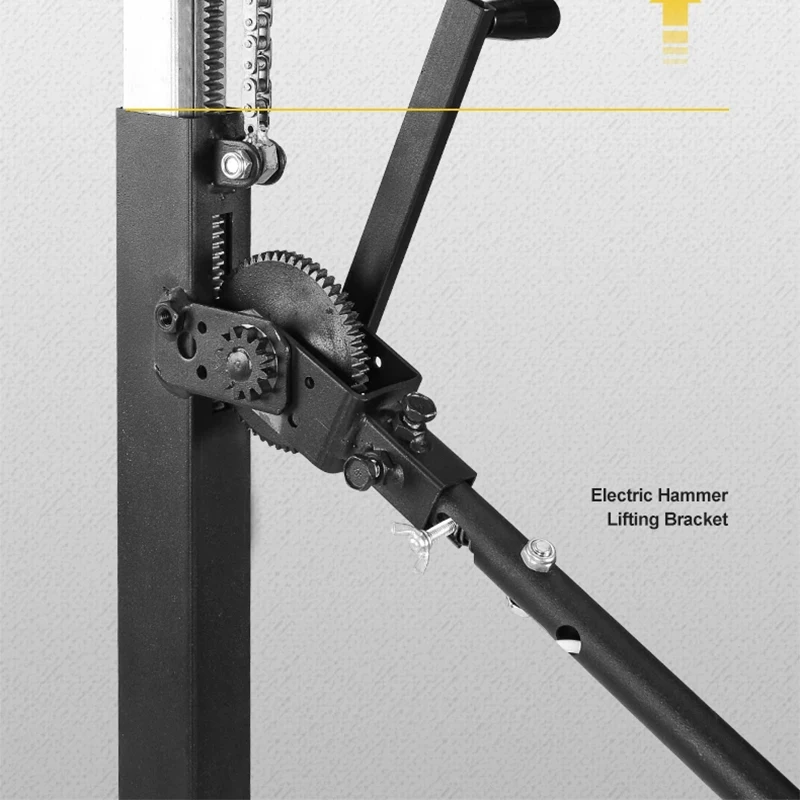 Electric Hammer Lift Stand Hydraulic Telescopic Reinforced Bracket Ceiling Drilling Support Rod Impact Drill, Anchor Rod Dri view 3
