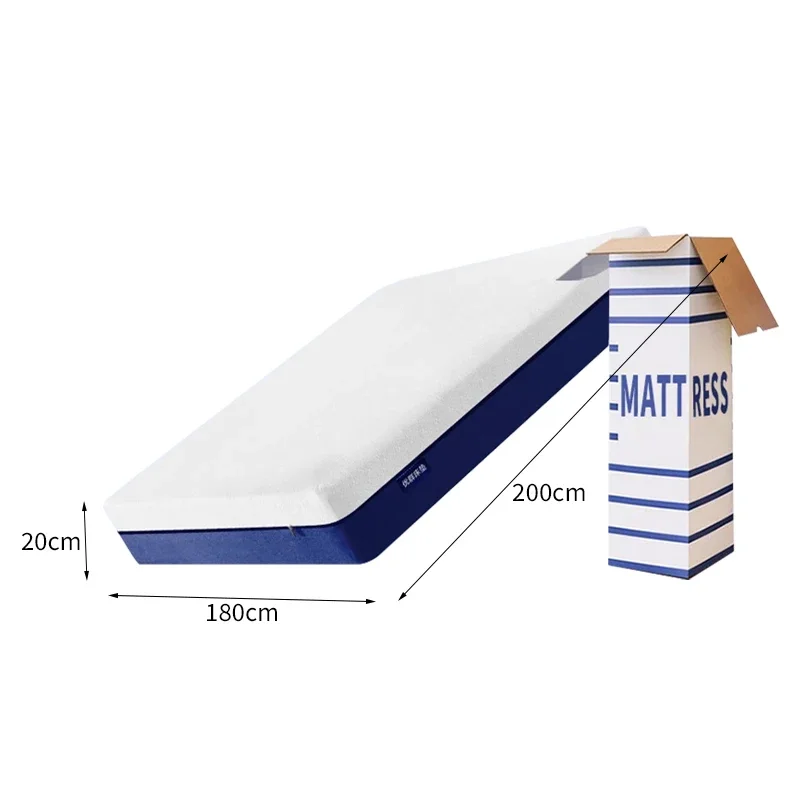 

Roll Spring Mattresses Memory Foam Extension King Size Core Sleep Twin Mattresses Foldable Sleeping Colchon Salon Furniture