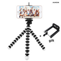 Tripods Tripod for Phone, Mobile Camera Holder Clip, Smartphone Monopod Stand, Octopus Mini Tripod Stativ