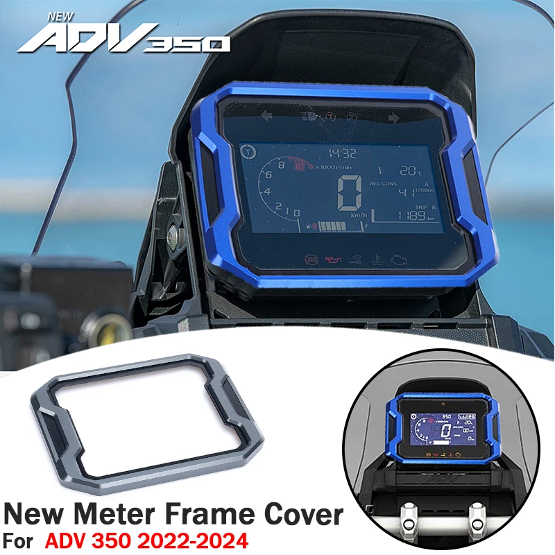 

New Motorcycle Meter Frame Speedometer Tachometer cover Instrument Guard For Honda ADV350 ADV160 adv350 ADV 350 adv160 2022 2023