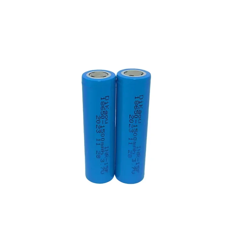 1-10 pces 3.7v1500mah18650 bateria recarregável de lítio capacidade real da massa para lanterna farol walkie talkie brinquedos eletrônicos