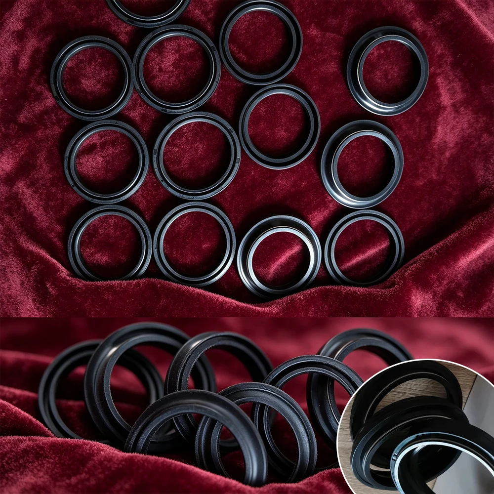 4/8/16pc 48X57.8X9.5/12 48 57.8 9.5/12 Motorcycle Front Fork Oil Seal Dust Cover For KT/M 690 Duke / Duke R 2012‑2018 690 SMC‑R