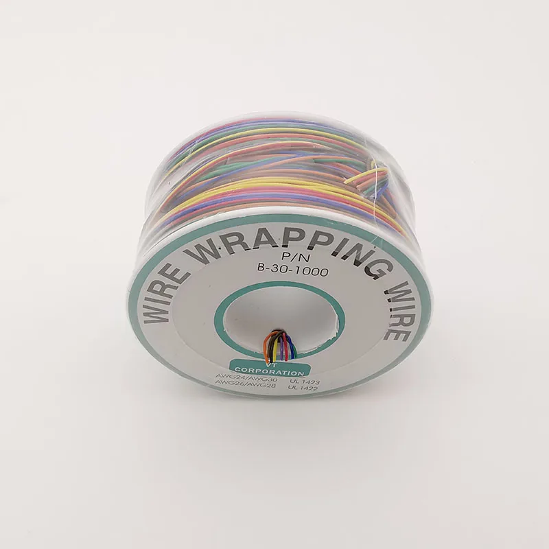 250M/Roll 30AWG OK Wire Single Core Solid Cable Tinned-Copper PCB Solder Test Jumper 30AWG PVC Electronic Wires Line