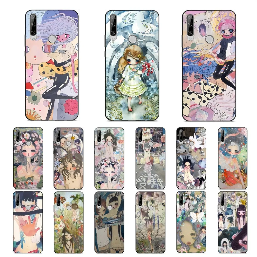 Aya Takano Phone Case For Huawei Y9 6 7 5 Prime Enjoy 7s 7 8 Plus 7a 9e 9plus 8E Lite Psmart Shell