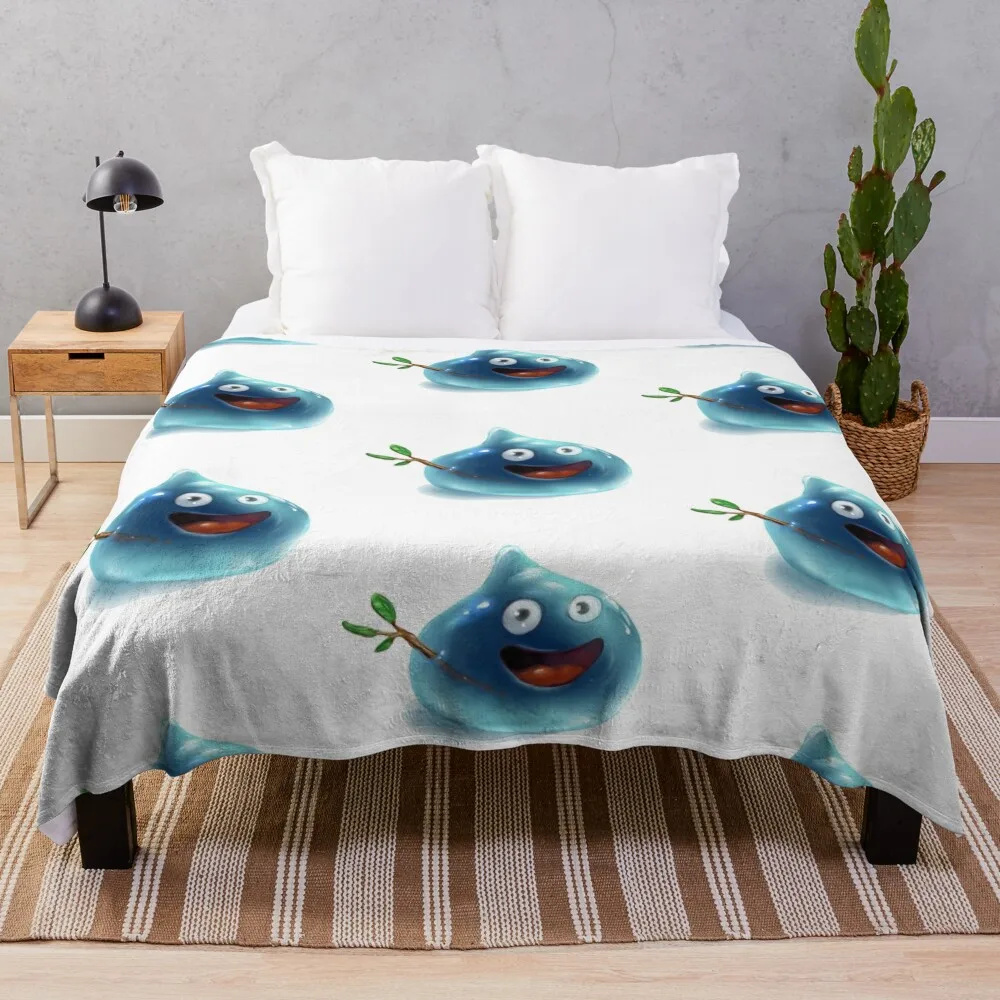 

Dragon Quest Slime Throw Blanket Moving Multi-Purpose Blankets