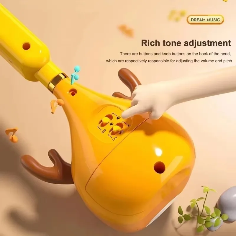 Otamatone Japanese Electronic Musical Instrument Portable Synthesizer Electric Tadpole Funny Toys For Boys Girl Christmas Gift