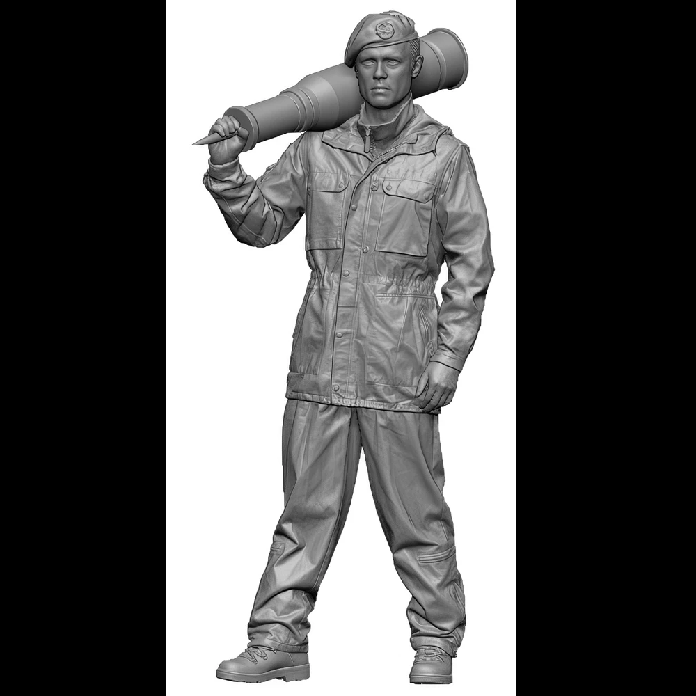 Équipage de panzer 1/35, figurine de soldat en résine, GK, thèmes militaires, kit non assemblé et non peint