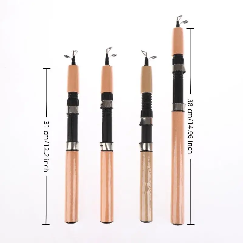 Ultralight Winter Ice Fishing Rod Portable Spinning Casting Ice Winter Fishing Pole Tackle