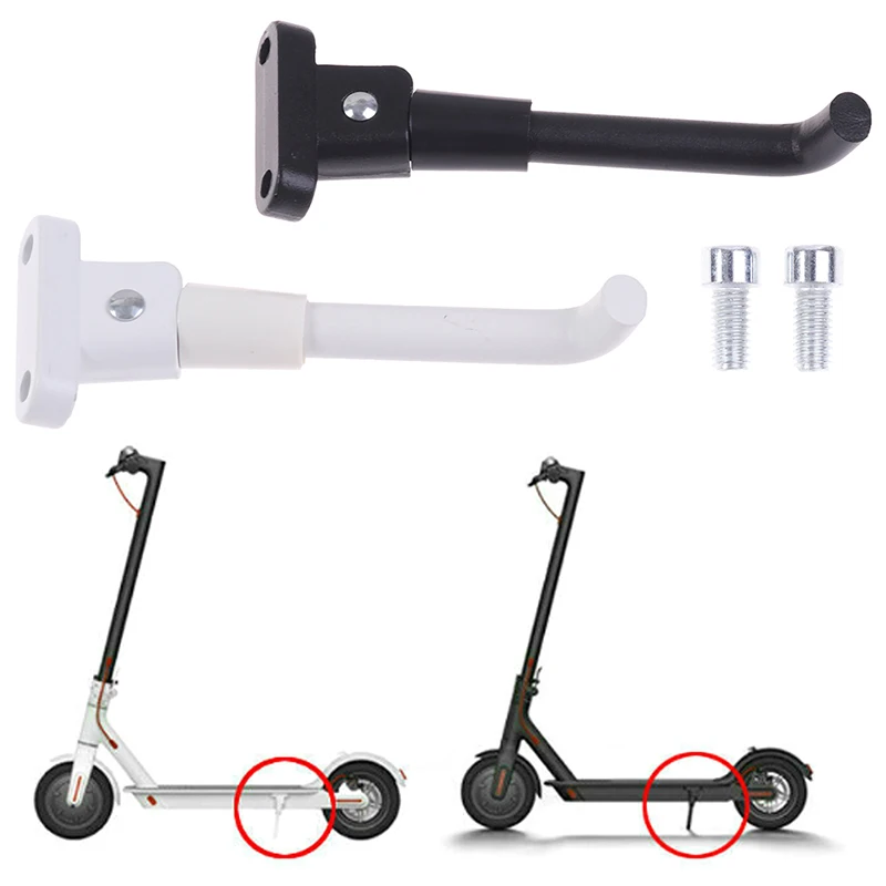 147mm  Black/White Parking Kickstand for Xiaomi M365 1s Pro 2 Pro Electric Scooter Stand Foot Support Modification Parts