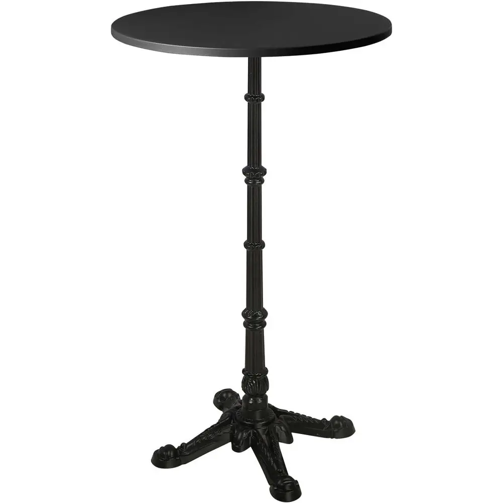 

Round 43.3 High Top Pub Bistro Table, Ideal for 2-3 People, Bar Height Cocktail Desk