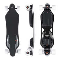 Meepo Voyager X Limited Electric skateboard + Free Cyclone 107s Wheels 5600W Dual 38mph 31mi GearDrive No Belt, Fast 2.1h Charge