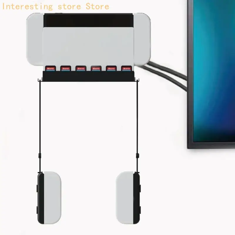 

Strong Metal Wall Mount Secure Gaming Consoles Wall Mount Upgrades for Swicth 55KC