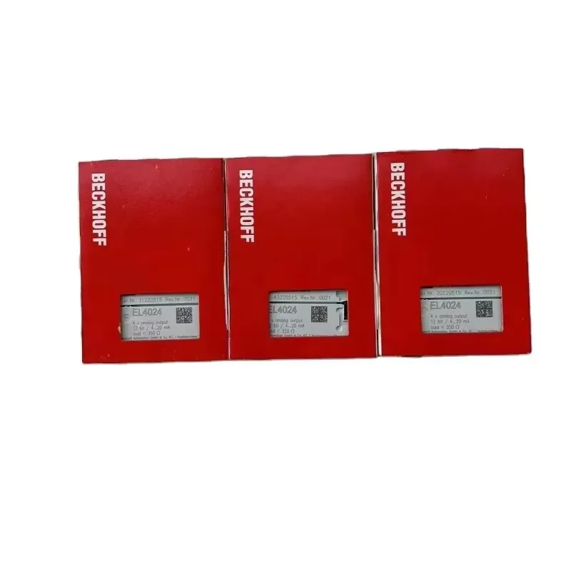 El4024 PLC Analog Output Input Beckhoff AC I/O Module for Industrial Control PLC Programming Modbus Communication