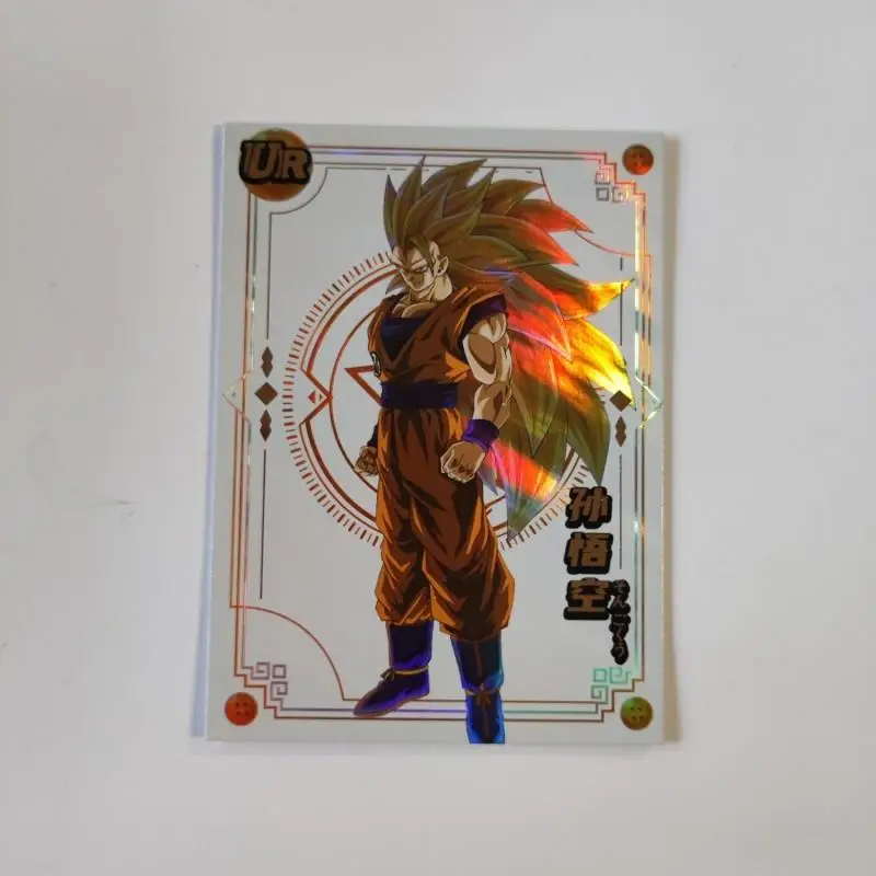 Manga Dragon Ball Son Goku Majin Buu Jiren Bulma Gogeta Whis Trunks Ur Card New Game Collection Surprise Man Birthday Gifts