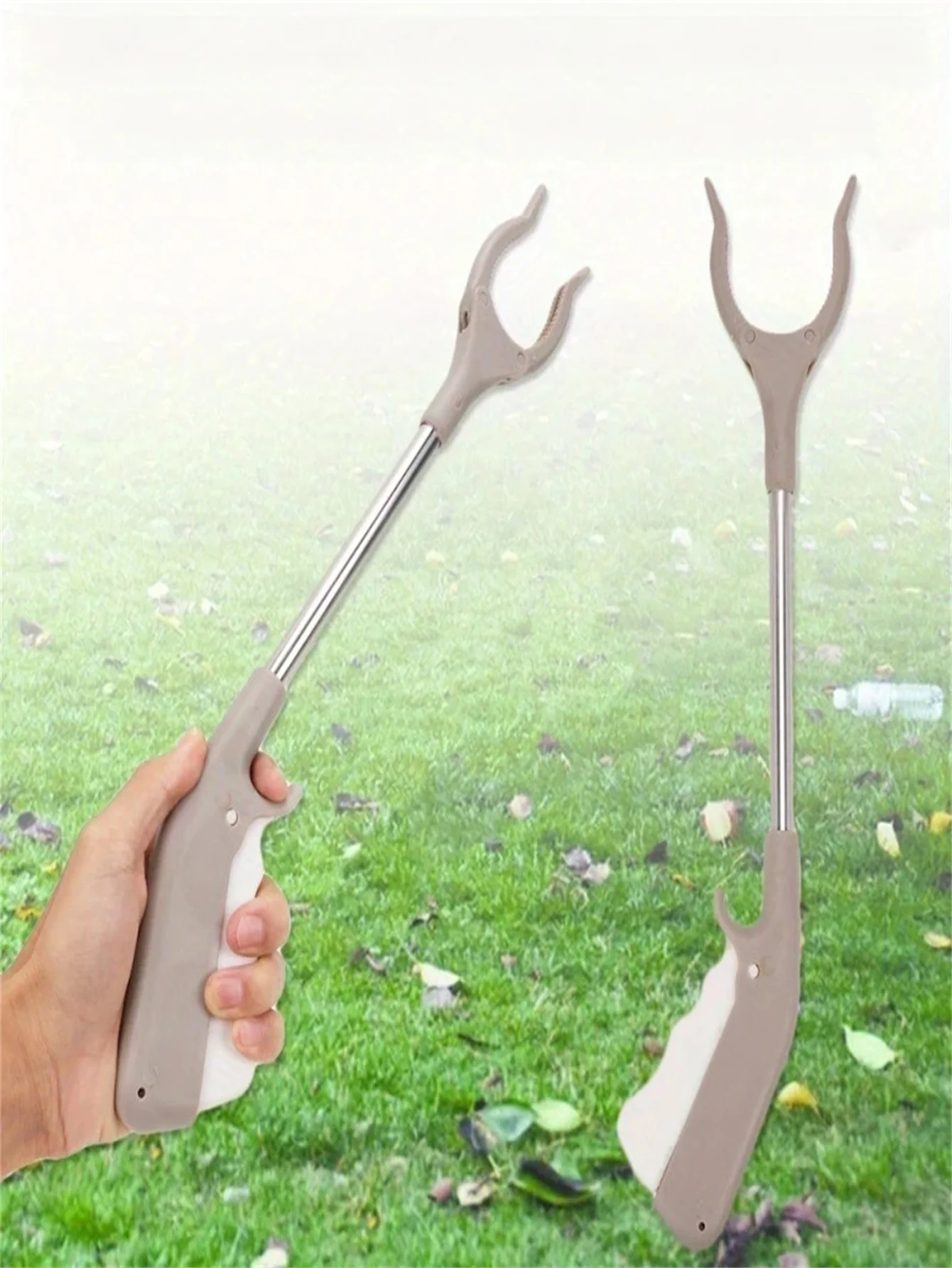 

60cm Stretch Auxiliary Tools for Home and Outdoor Use - Non-Slip Grip, Hook Hanging with Sling - Suitable for Living Room, Bedroom, Bathroom, Kitchen and Outdoor Cleaning