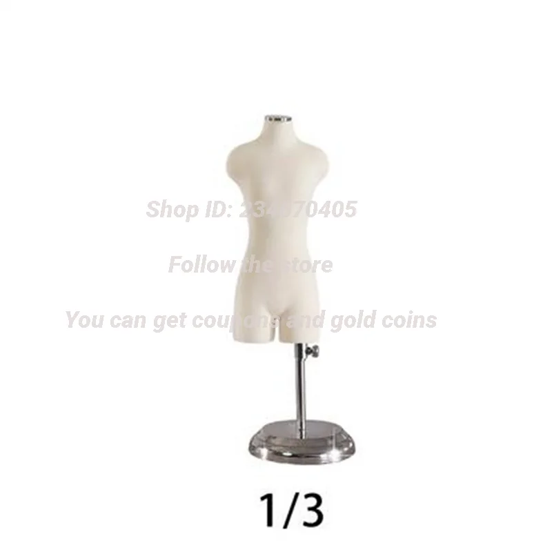 2024 Female Mannequin Body Sewing for Clothes Model Busto Dresses with Trouser Legs Bust Can Pin 2Style E015