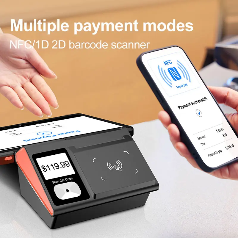 NORYOX NB11W POS محطة شاشة تعمل باللمس المدمج في 1D/2D ماسح الباركود جديد 4G اللاسلكية واي فاي BT طابعات المساعد الشخصي الرقمي المحمولة ويندوز 11 #3
