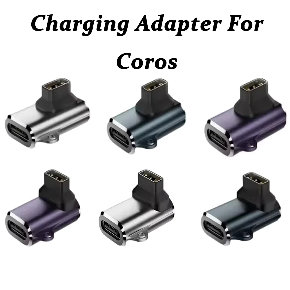 Charging Adapter For Coros Pace 2/3 Apex/Apex 2/Pro Vertix/Vertix 2 Smartwatch Charger Connector with LED Indicator