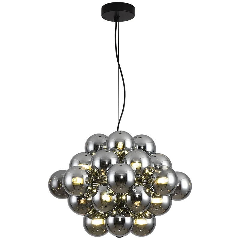 

Nordic Minimalist Modern Dining Room Pendant Lamp Creative Personality Art Bar Table Designer Bubble Ball