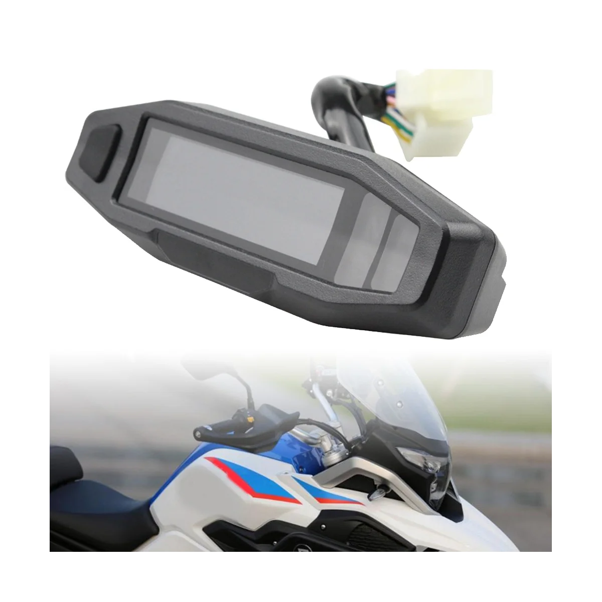 

Motorcycle Electric Vehicle LCD Revolution Oil Meter Odometer Accessorie General Z1000 Motorcycle Speedometer, Odometer