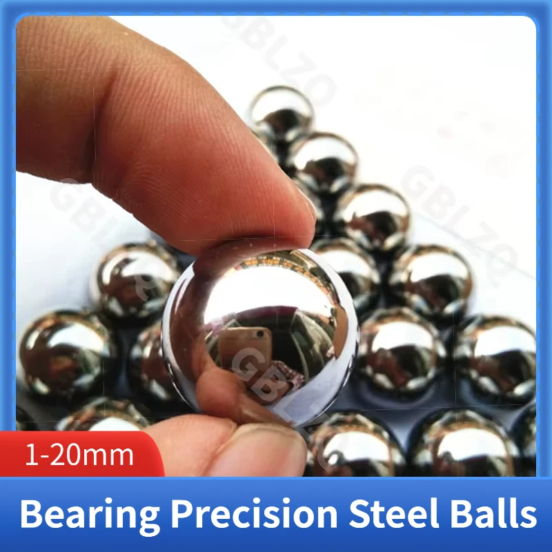 Precision Bearing Steel Balls 1-20mm G10 High Hardness Loose Steel Balls For Bearings Rollers Sliding Diy,Industrial Steel Balls