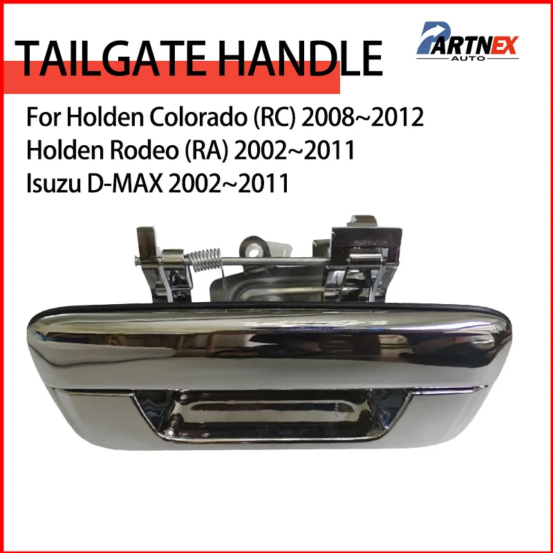 Car Door Tailgate Handle Rear Door Exterior Outer Outside Handle Trunk for Isuzu D-MAX  2002~2011  8-97235386-3