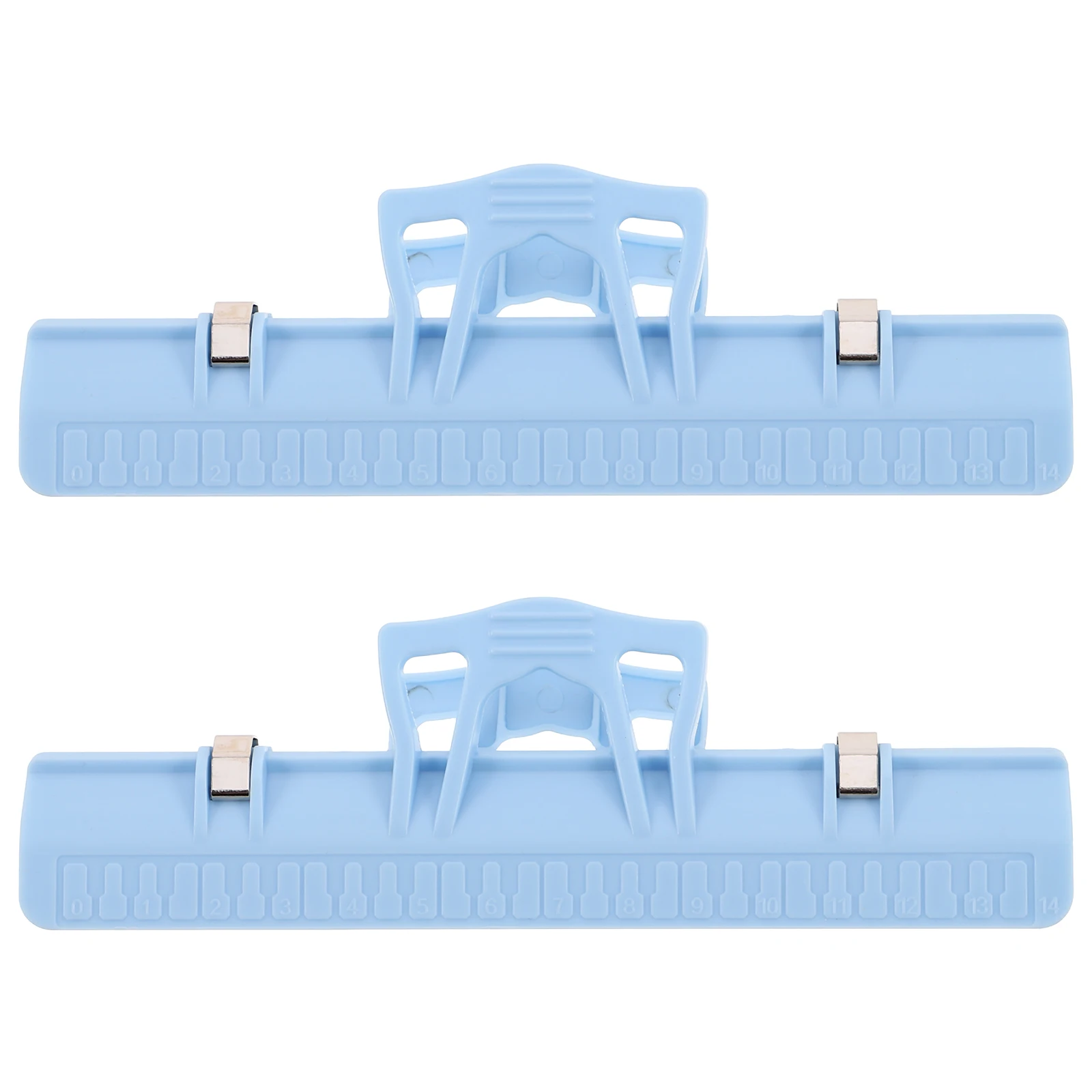 

2 Pcs Piano Sheet Music Holder Book Clip Large Plastic Musical Instrument Accessories