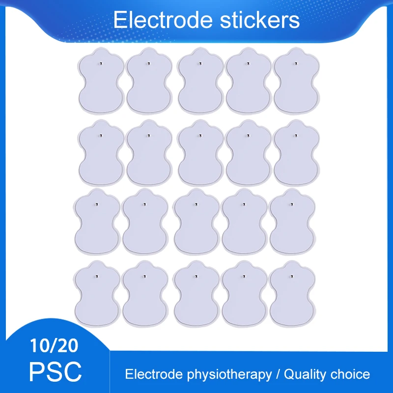 

10/20pcs Health Care Electrode Pads Low Frequency Body Massager Patches Physiotherapy Accessories Massager Health Pads