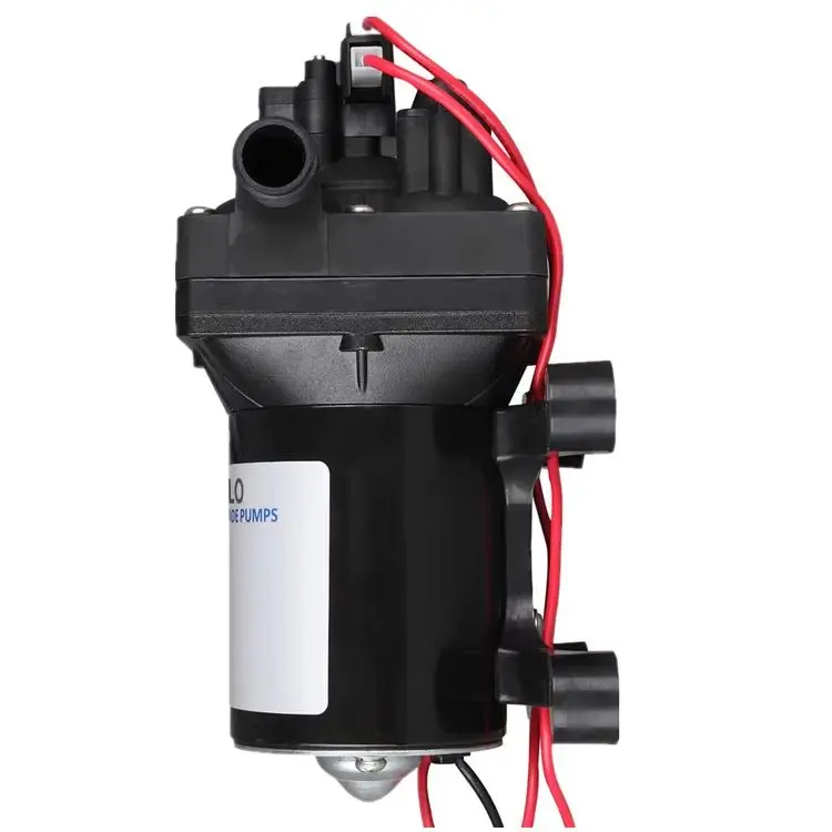 SOVOFLO KFL-47 Electric Diaphragm Pump AC 110/220V DC12/24V Positive Displacement Pump 3GPM 55PSI for RV Marine Water Supply