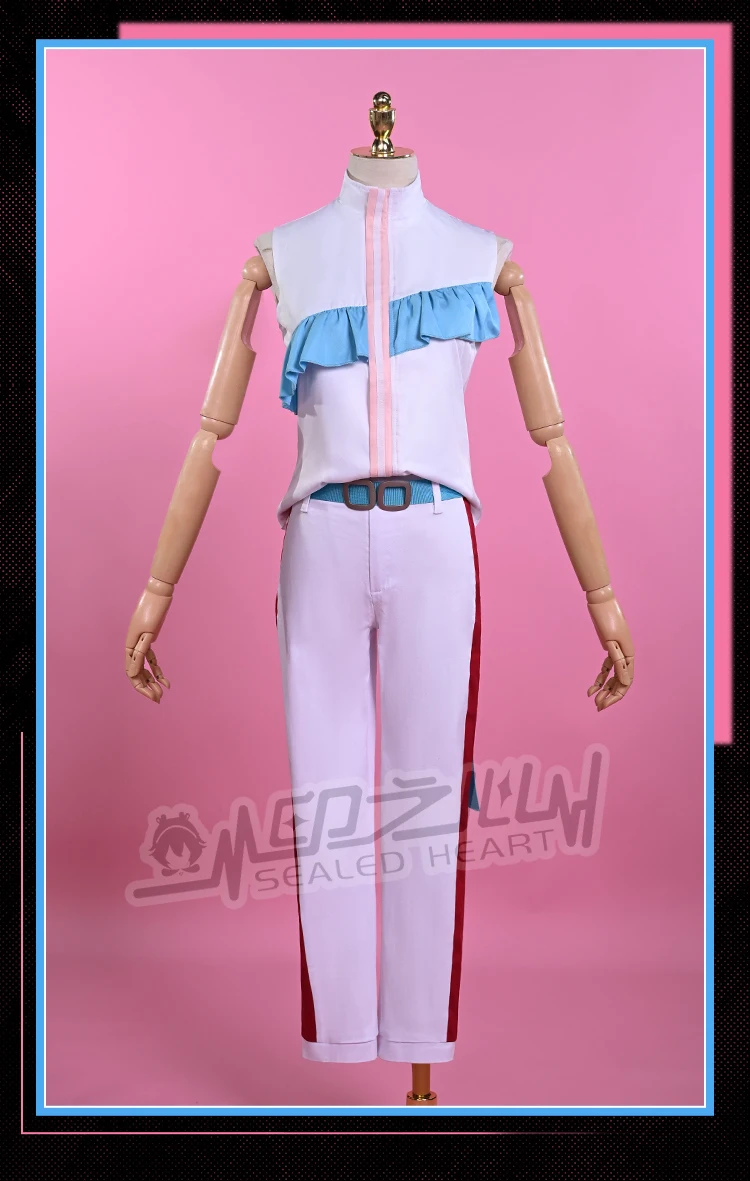 ES حار جديد Aoi Hinata تأثيري حلي هالوين عيد الميلاد لعبة جديدة فرقة نجوم Aoi Yuta زي القمم السراويل معطف الدعامة