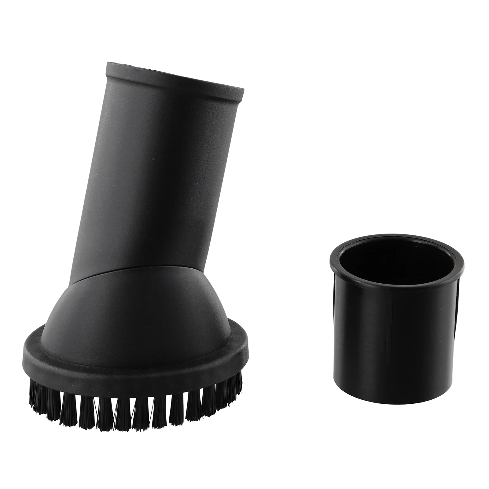 Black Round Brush For Karcher Inner Diameter Suitable For Vacuum Cleaners With An Internal Diameter Of 32MM-35MM