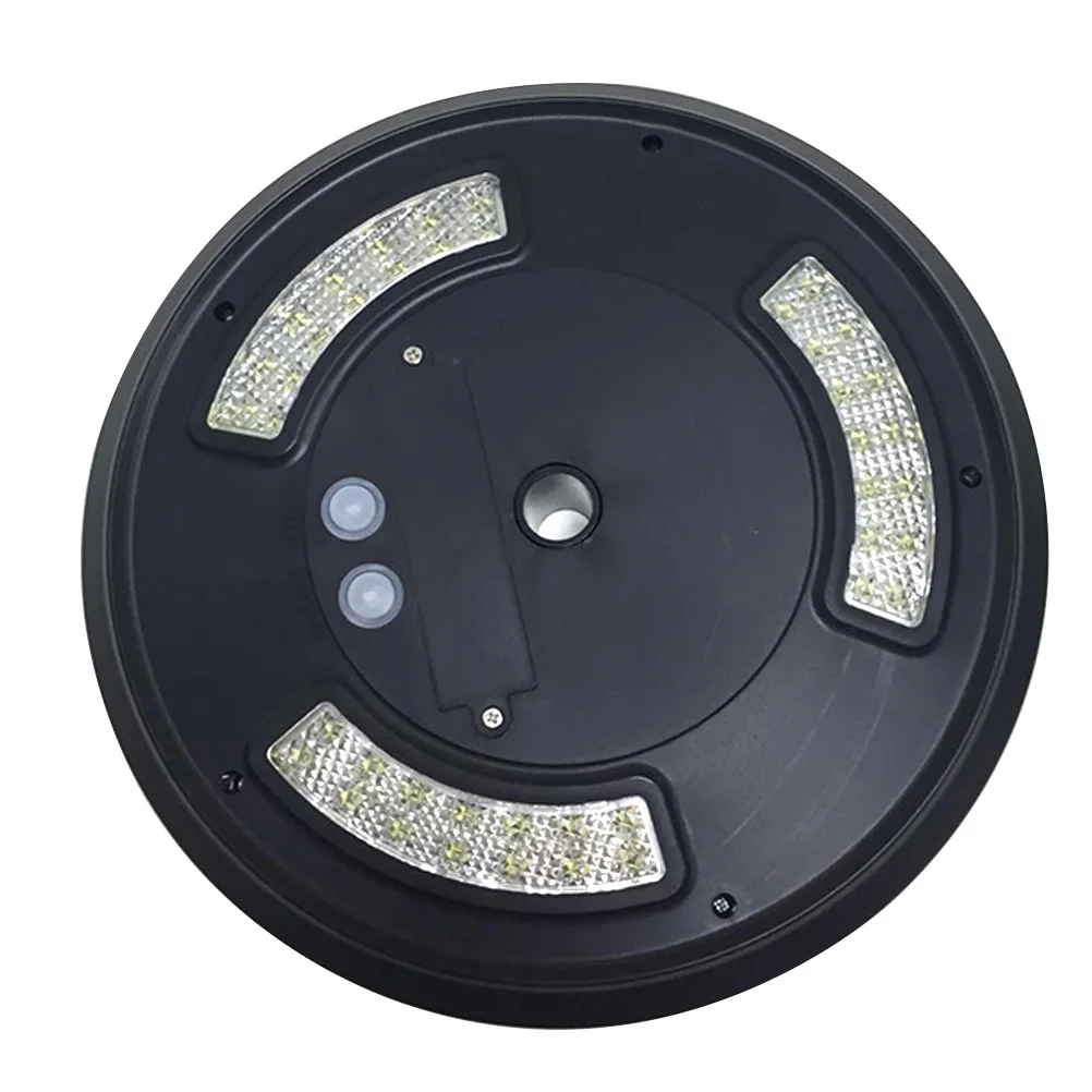 الطاقة الشمسية سارية علم ضوء 42 المصابيح البلاستيك الصلب البناء في الهواء الطلق سارية العلم النازل أداة الإضاءة كفاءة في استخدام الطاقة #2