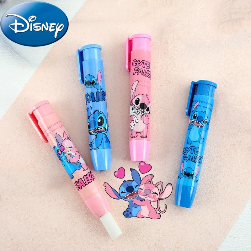 Anime Disney point presse gomme fournitures scolaires mignon écriture dessin écriture crayon gommes