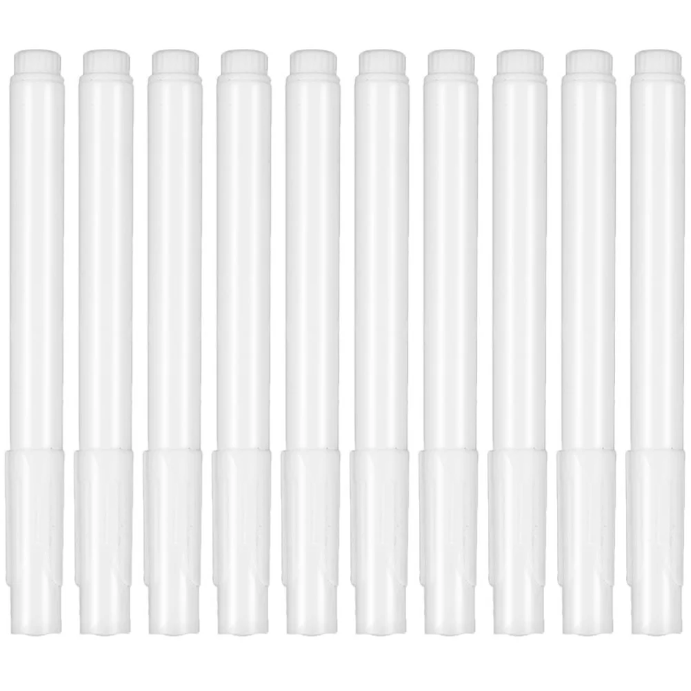 

10 Pcs Chalk Lamp Board Pen Chalkboard Erasable Liquid Dry Erase Wipe Pens LED