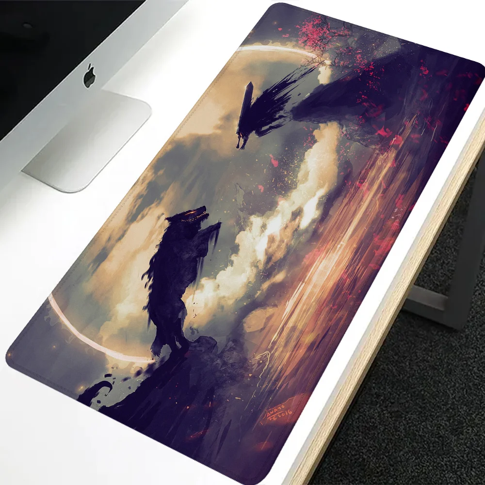 Berserk Pk Control Mouse Pad Gamer Pc Gaming Accessories Mousepad Gamer 900x400 Computer Table Desk Accessories Office Mat Large