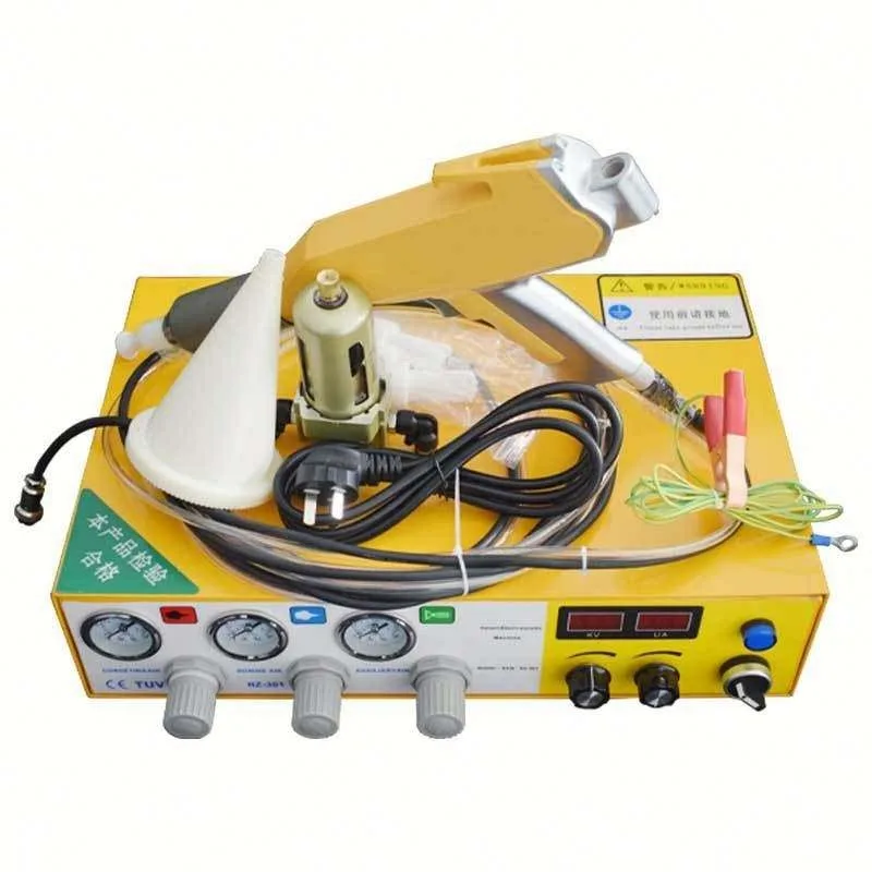 Powder Coating Machine Portable Sprayer 300-400g/min Small Portable Metal Coating Machine Powder Spray Gun