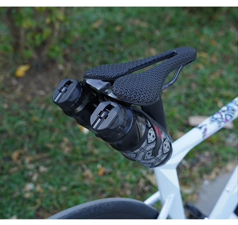 ENLEE Fahrrad Flaschenhalter Verlängerung Halterung Doppel Wasser Tasse Halter Konverter Sitzkissen Einstellung Adapter Verlängerung Halterung – Detail 14