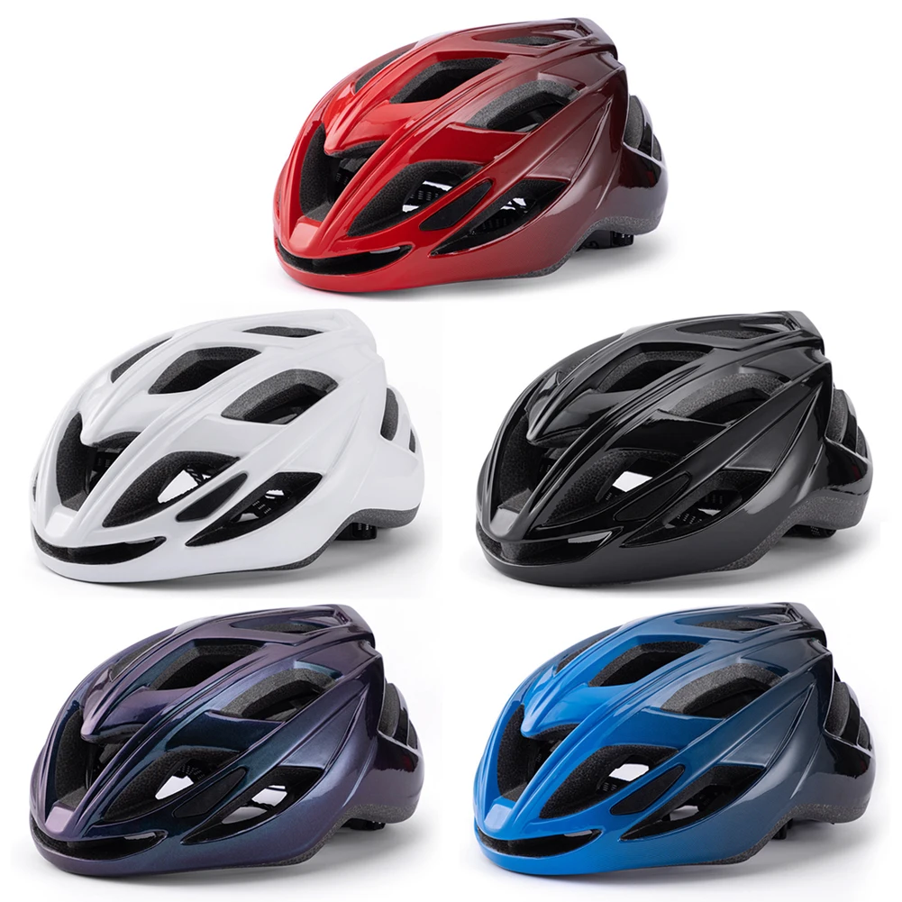 New Cycling Helmet Comfort Lining Lightweight Hollow Men Women Adjustable Riding Safety head protection bike bicycle MTB helmet