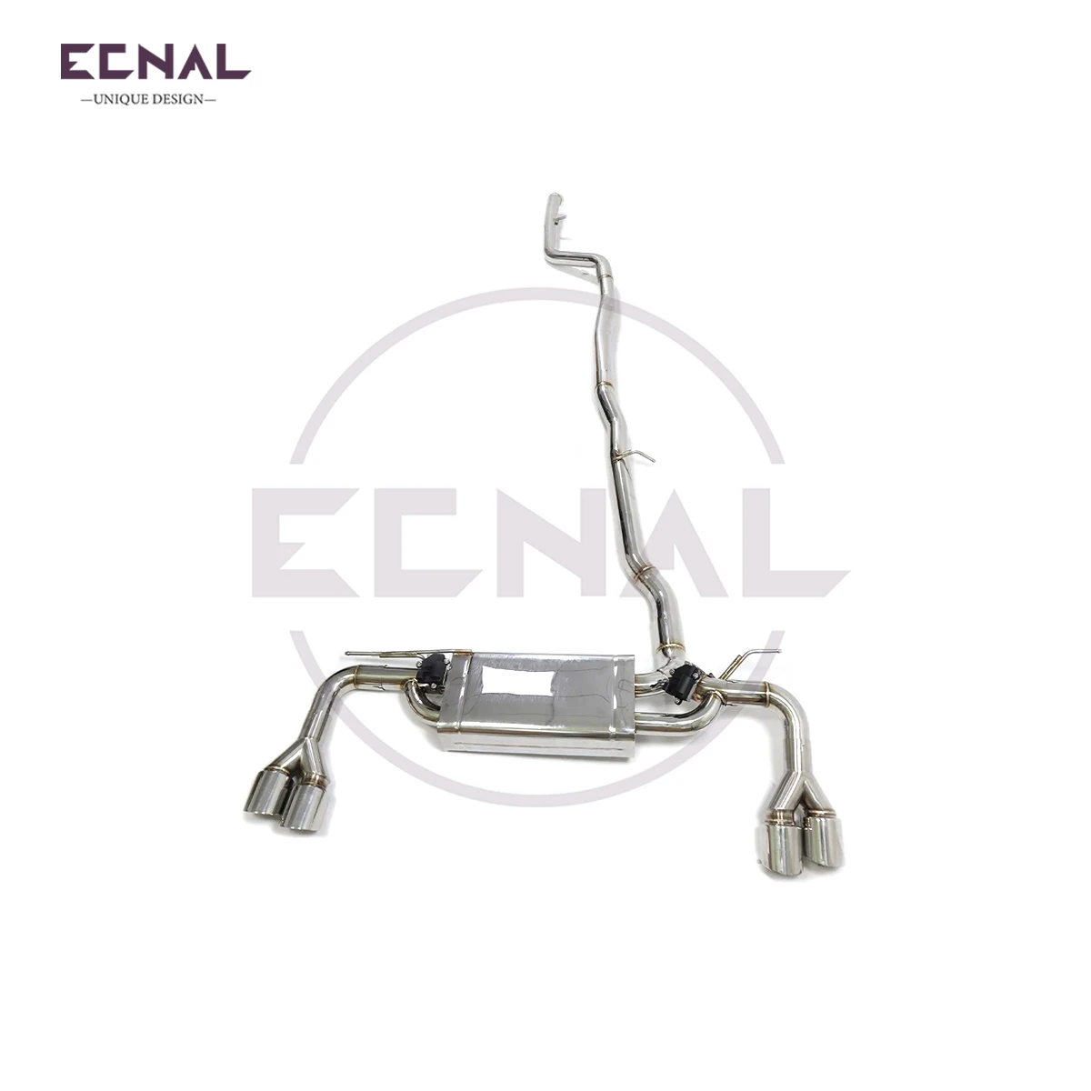

Ecnal Exhaust Catback Pipe for BMW G30 G31 525i 530i B48 2.0T Single Mid-pipe Car Sport Exhaust System with Valve Muffler