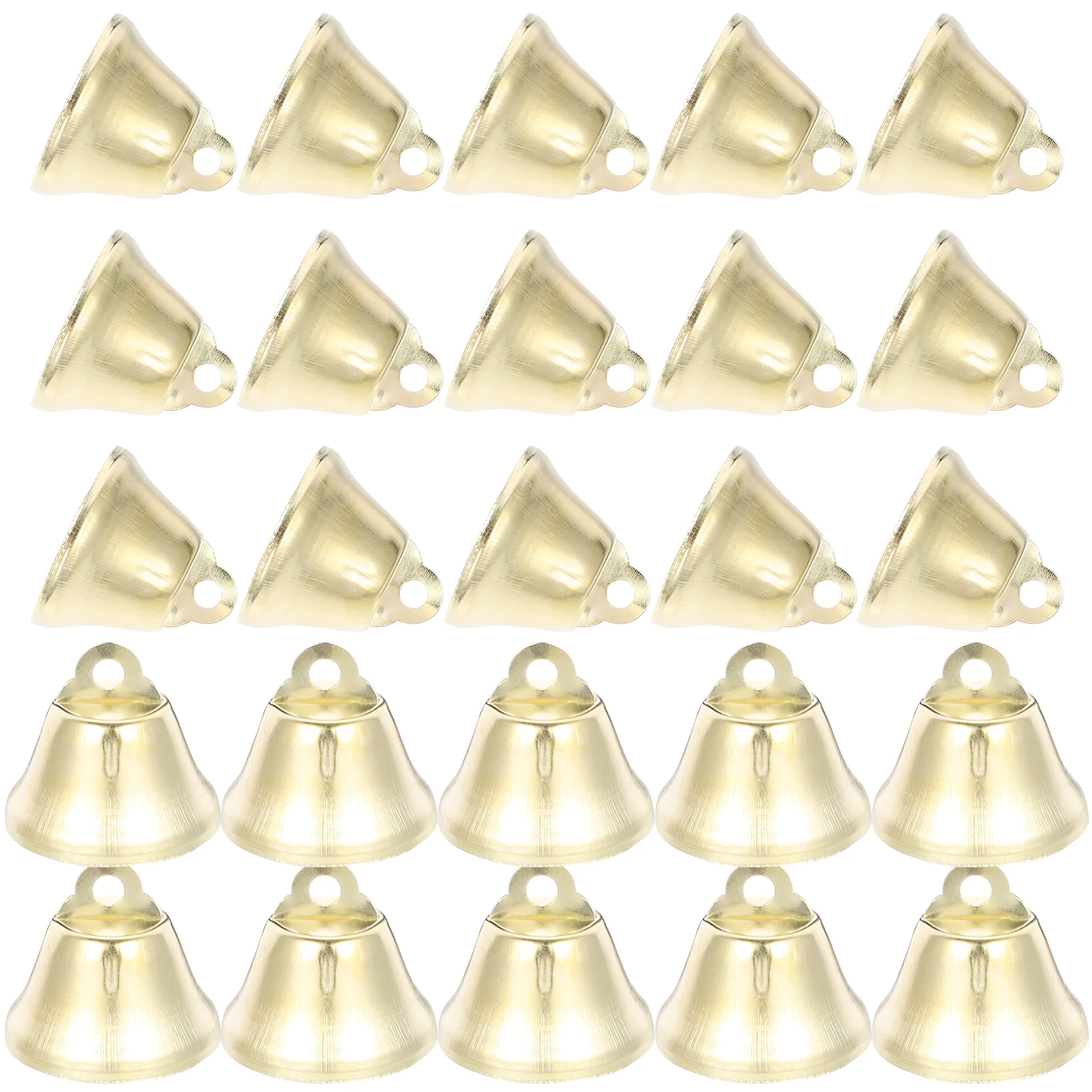 

100 Pcs Pet Bell Hanging Goldendoodle Ornament to Open DIY Accessories Bells Metal
