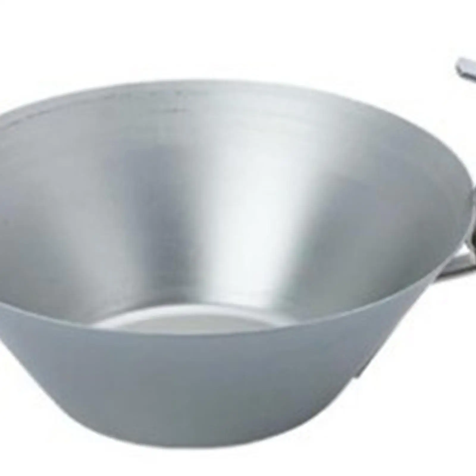 Plaster Scoop Cement Tool Metal Bucket Spoon with Hook Thick Bowl Design for Construction Tools Concrete and Mortar