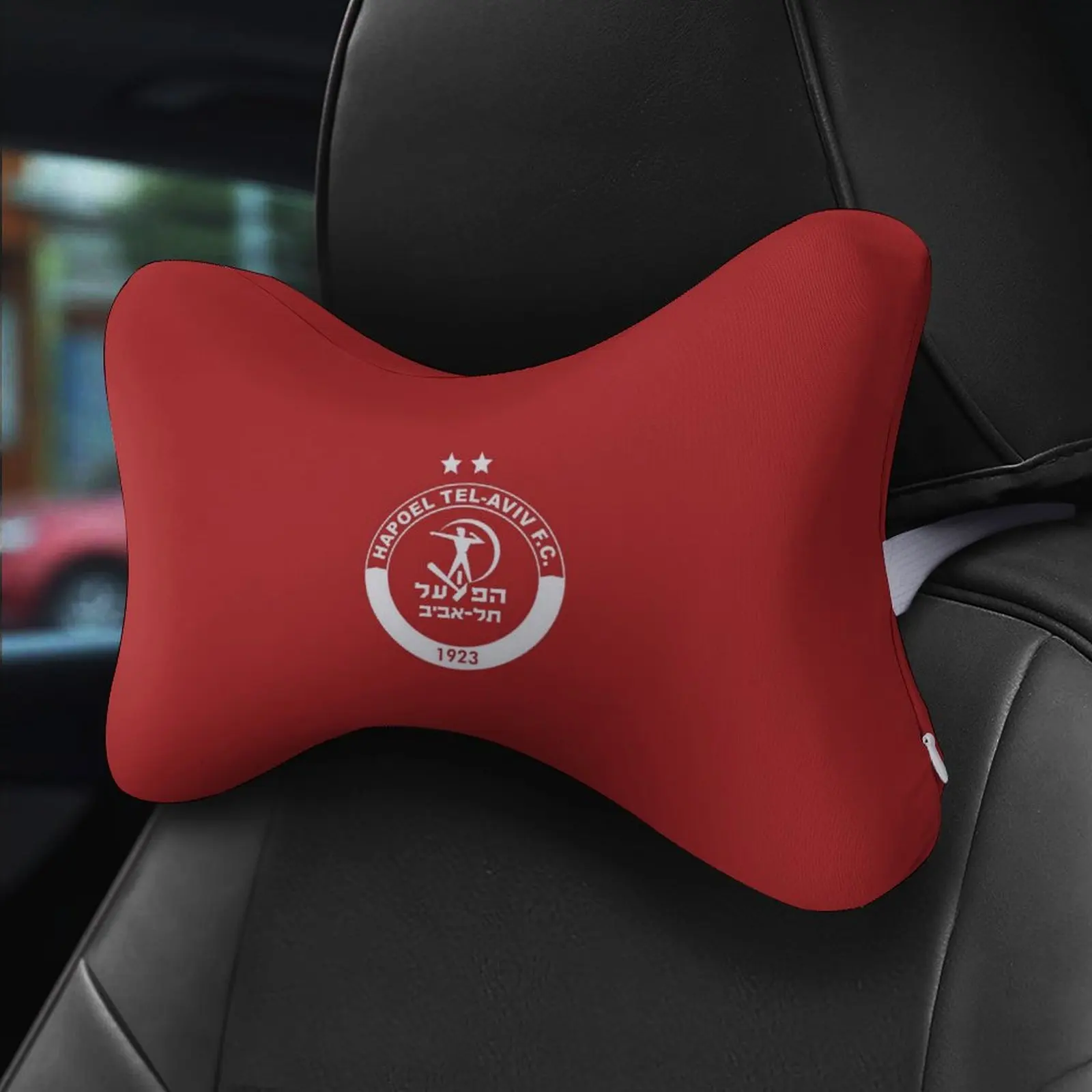 

Israel Hapoel Tel Aviv Car Neck Pillow Memory Foam Seat Headrest Pillow Rest Travel Portable Cute Vertebra Relax