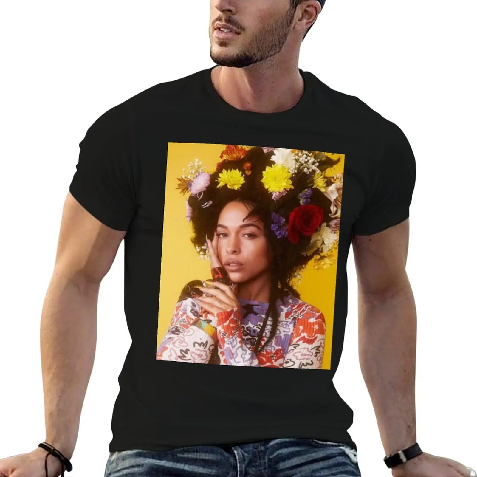 

Princess Nokia Flowers Classic T-Shirt man t shirt luxury man t shirts for men casual T-Shirt