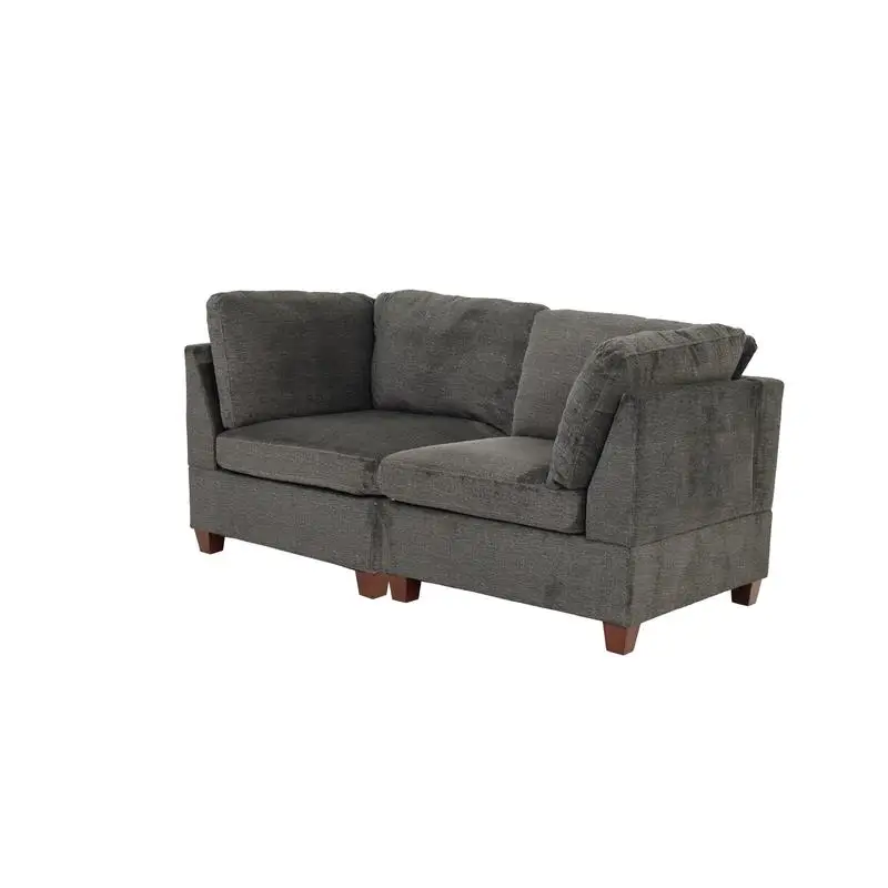 Graues modulares Set – 2-teilig